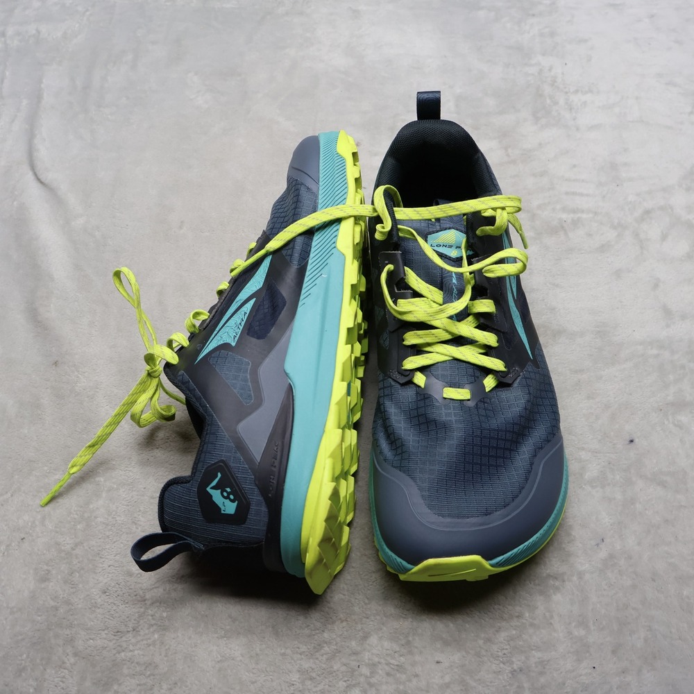 Altra Men 11.5 Athletic Shoes Blue Lone Peak 8 Ripstop Lightweight Trail Running